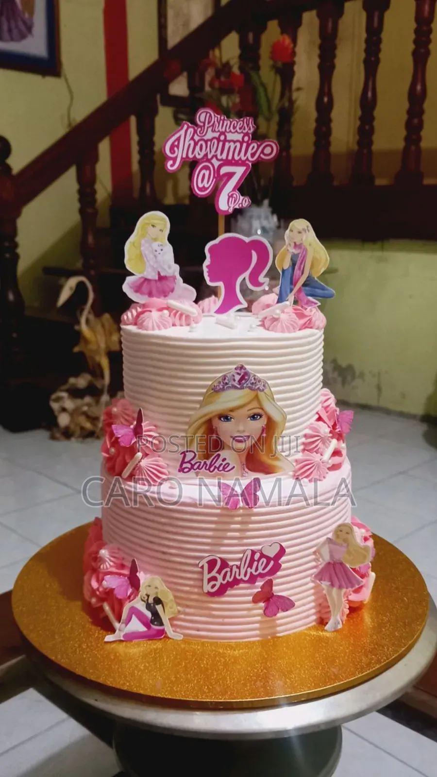 Two Tire Barbie Cake