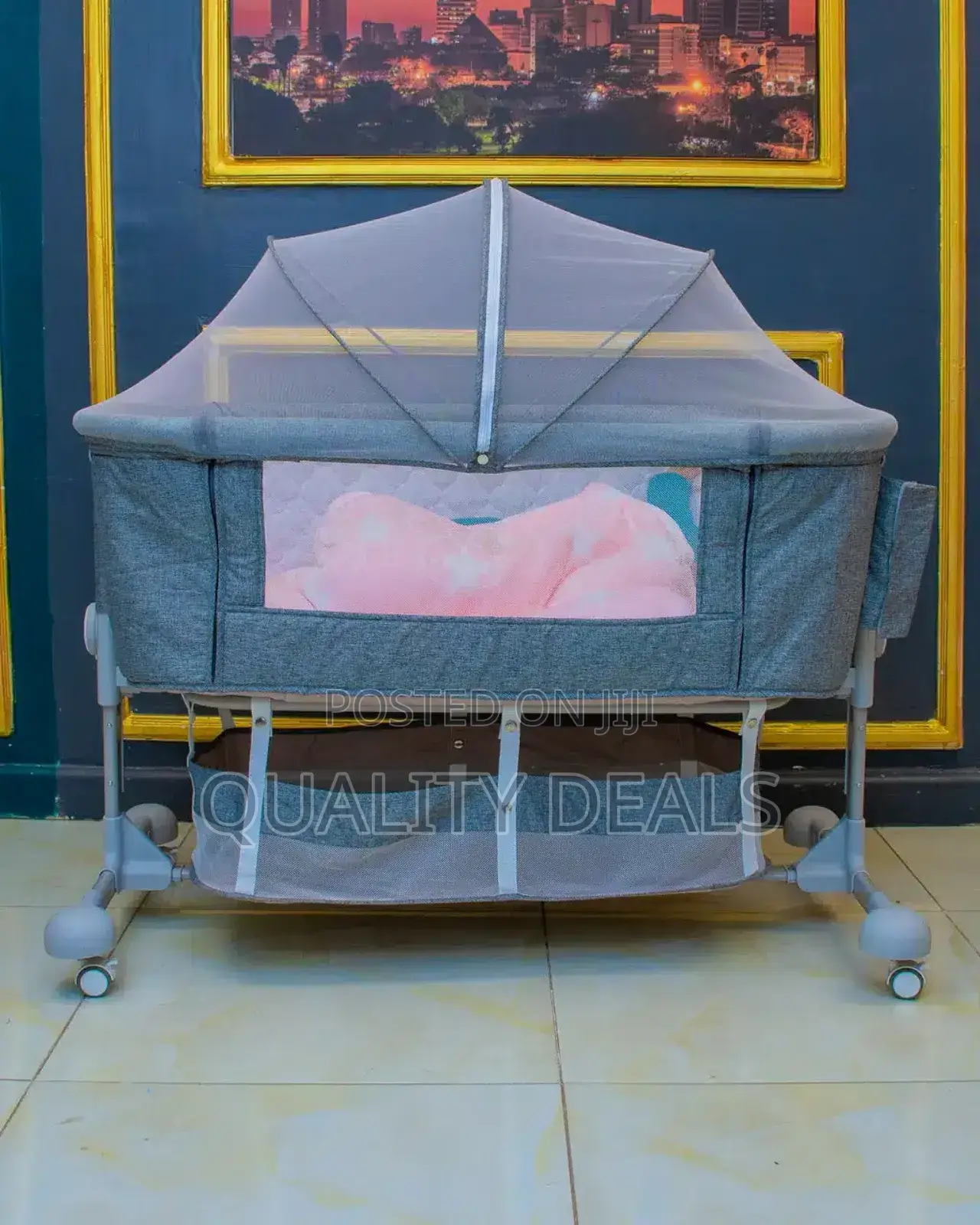 Portable Multifunction Baby Crib Bed