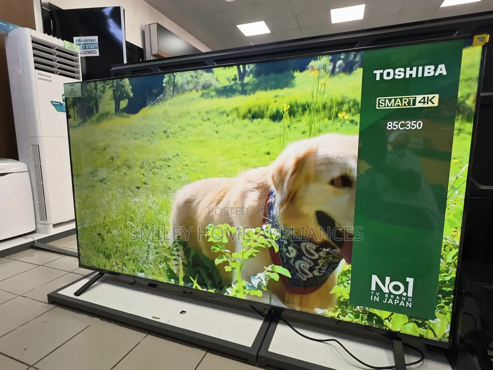 Toshiba 85inches 85c350 Series Vidaa Smart Uhd- Tv at 20% Discount