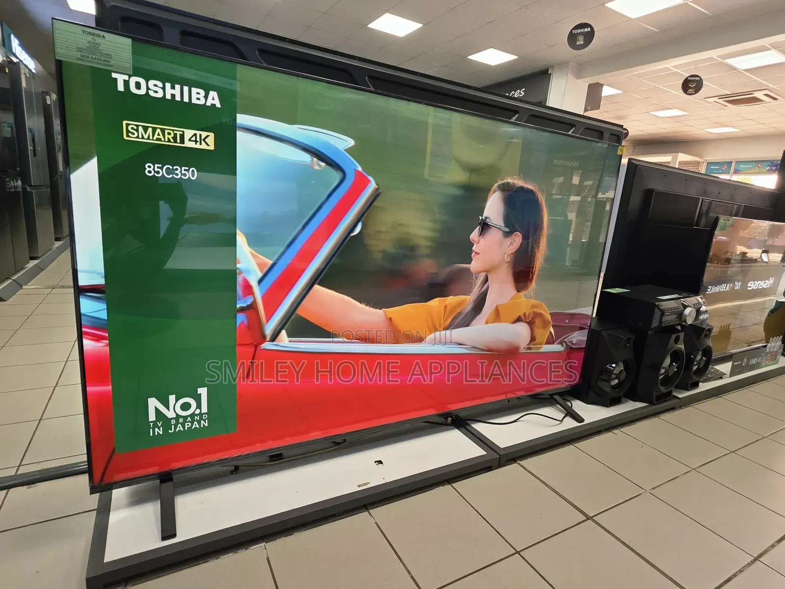 Brand New 85inches Toshiba Uhd- 85c350 Series Vidaa Smart Tv