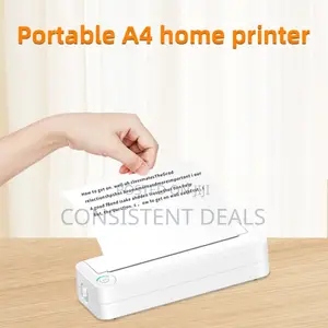 A4 Portable Wireless Bluetooth Thermal Printer