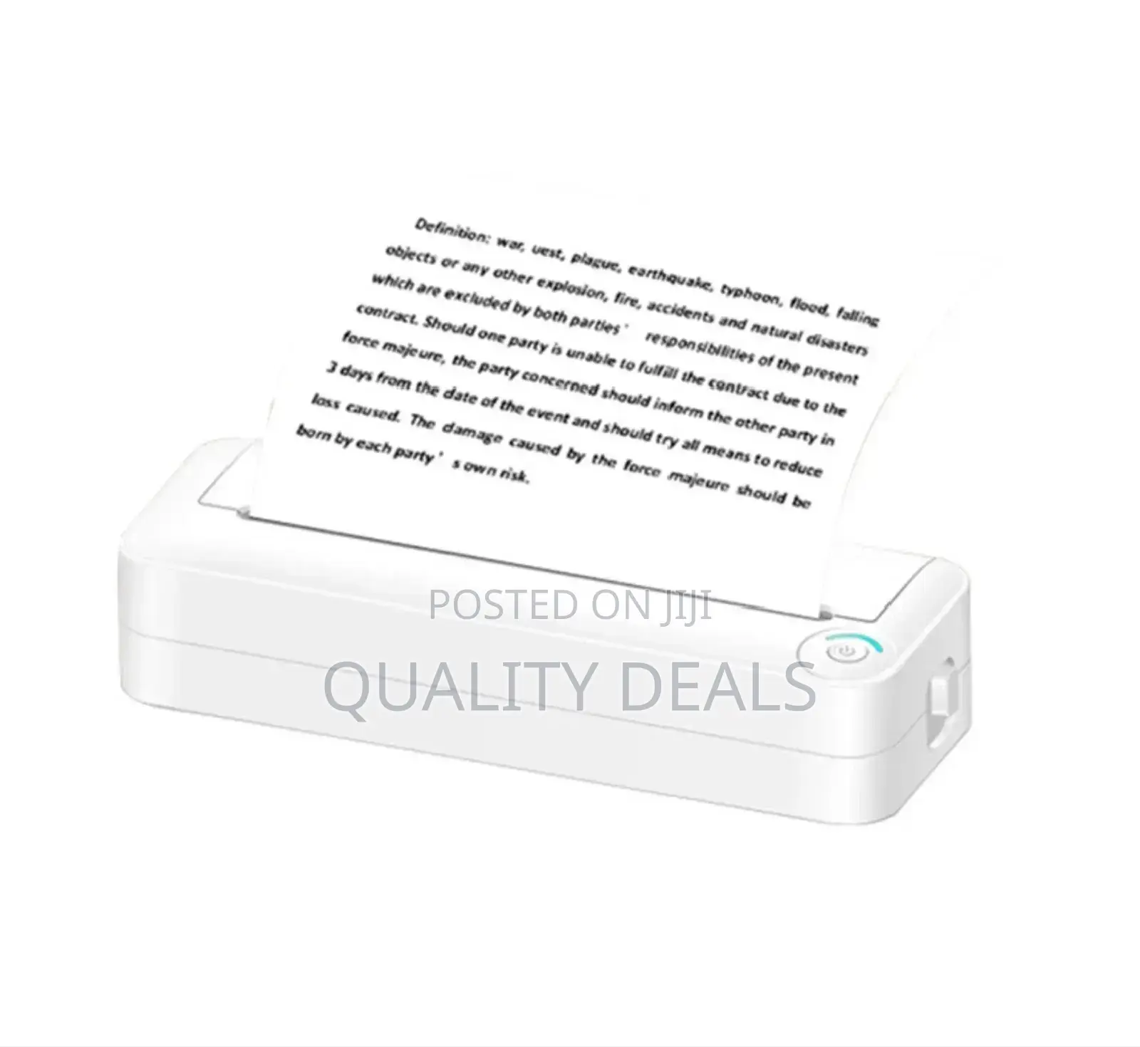 A4 Portable Wireless Sturdy/Office Thermal Printer