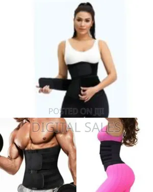 2xl Neoprene Slimming Sweat Waist Trainer Corset Trimmer Belt 2 In1
