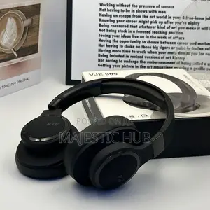 Vje 905 Bluetooth 5.4 Over-Ear Headphones – Hd Sound Wireless Headset