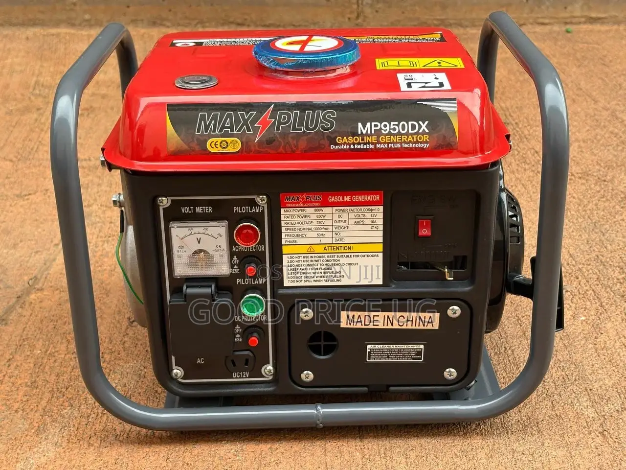 Max Plus Mp950dx Gasoline Generator