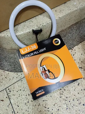 14-Inch LJJ-36 Ring Light.