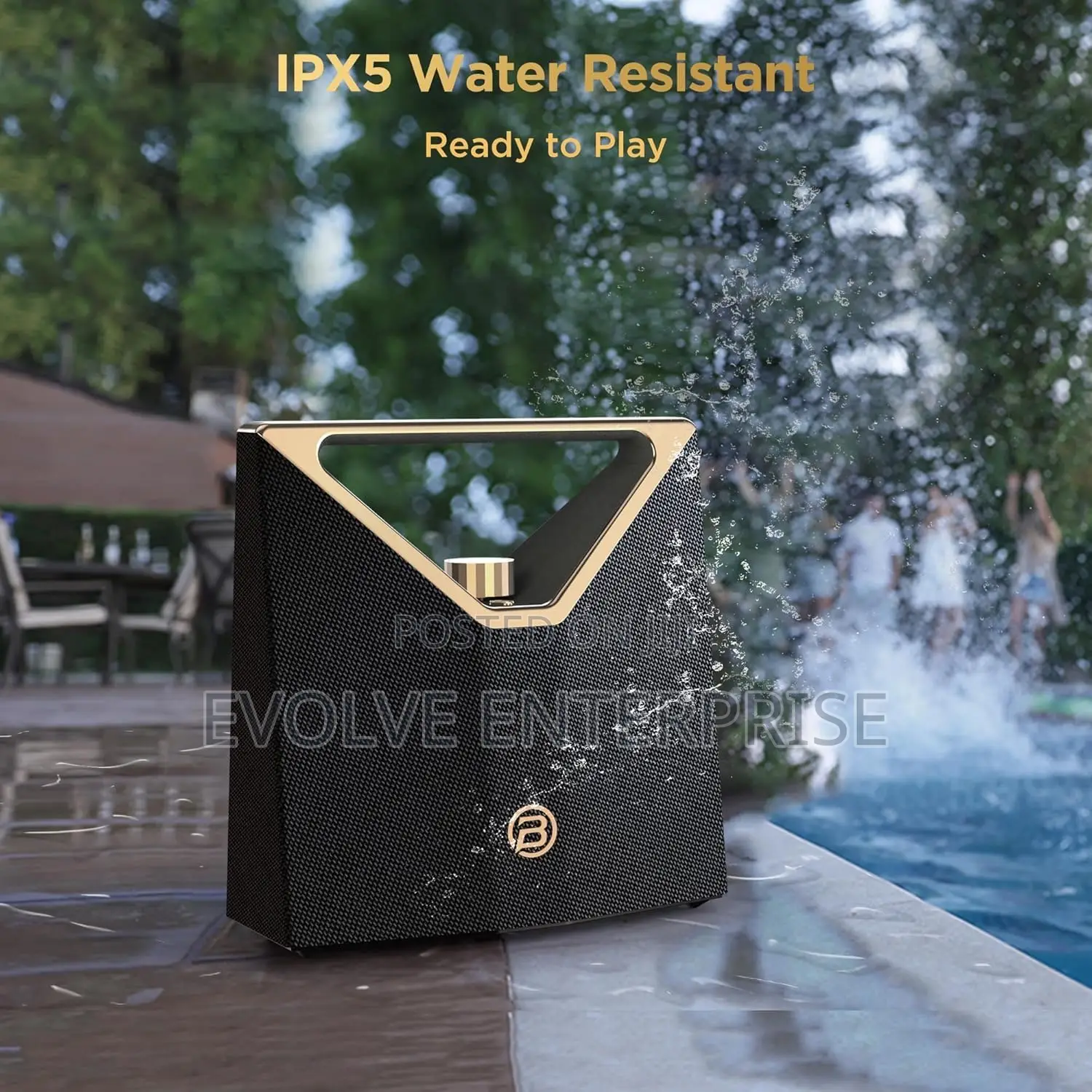 Bugani Brief Plus Bluetooth Speaker Portable (100w Peak) 80w