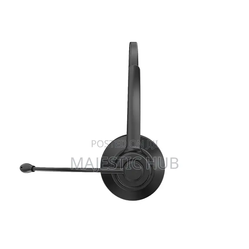 Usb Call Center Headset - Noise Cancelling Wired Headphones