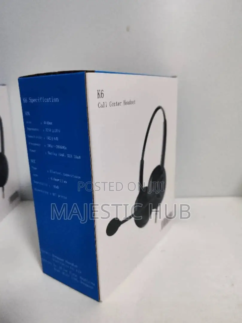 Usb Call Center Headset - Noise Cancelling Wired Headphones