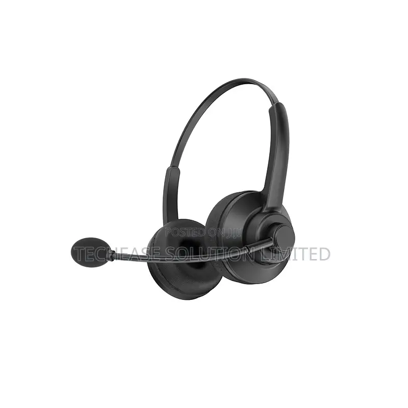 Usb Call Center Headset - Noise Cancelling Wired Headphones