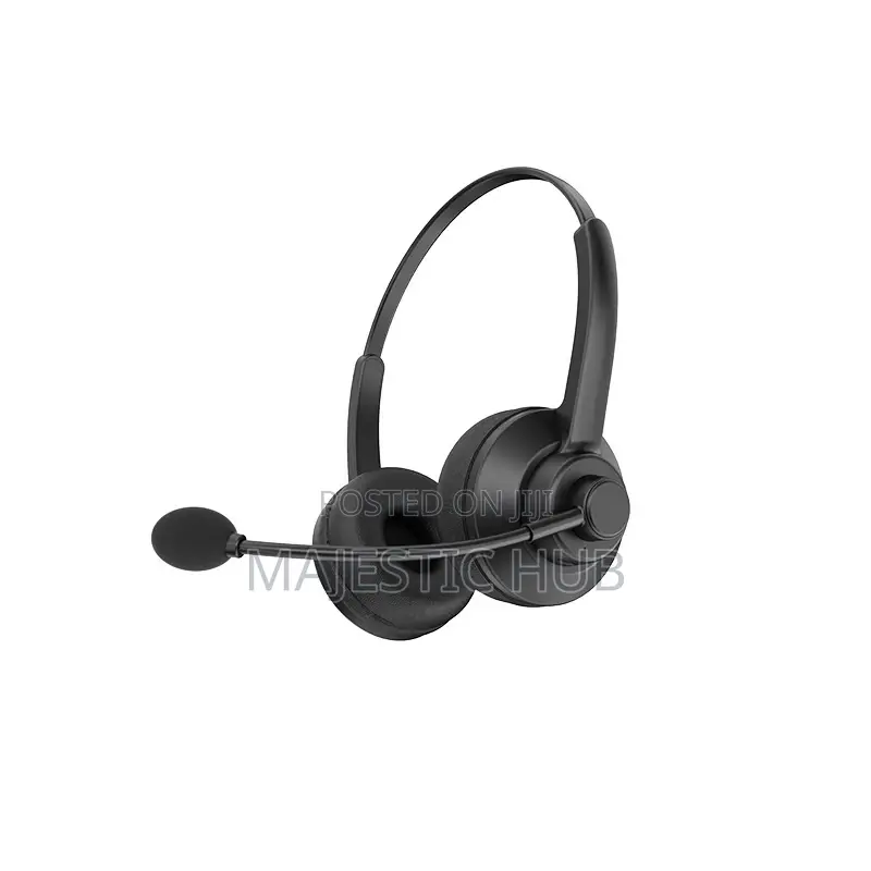 Usb Call Center Headset - Noise Cancelling Wired Headphones