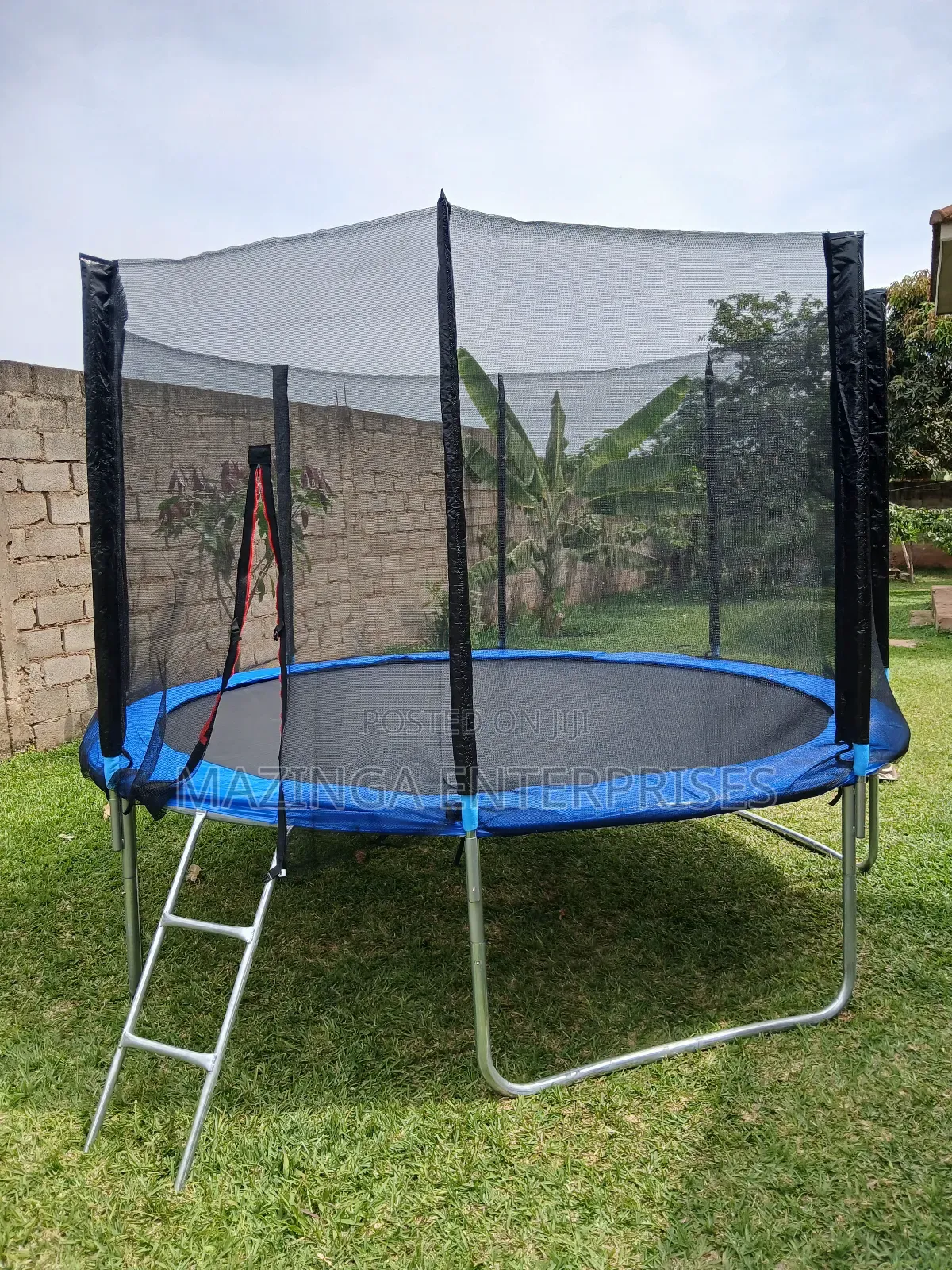 10ft Heavy Duty Commercial Trampoline With Ladder
