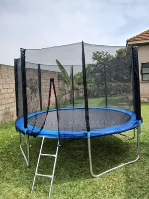 10ft Heavy Duty Commercial Trampoline With Ladder