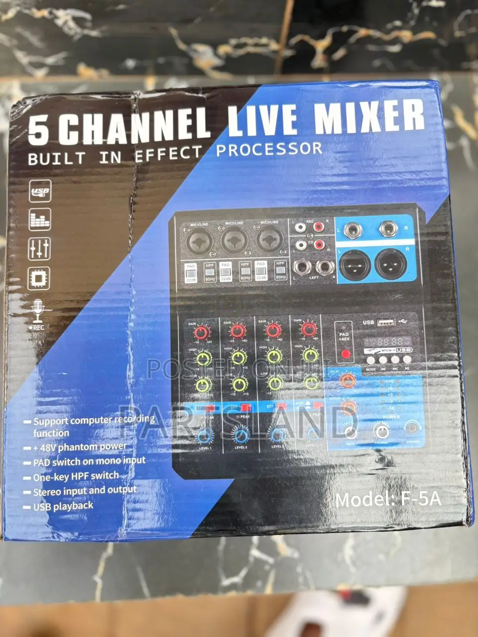 Professional Portable Audio Mixer