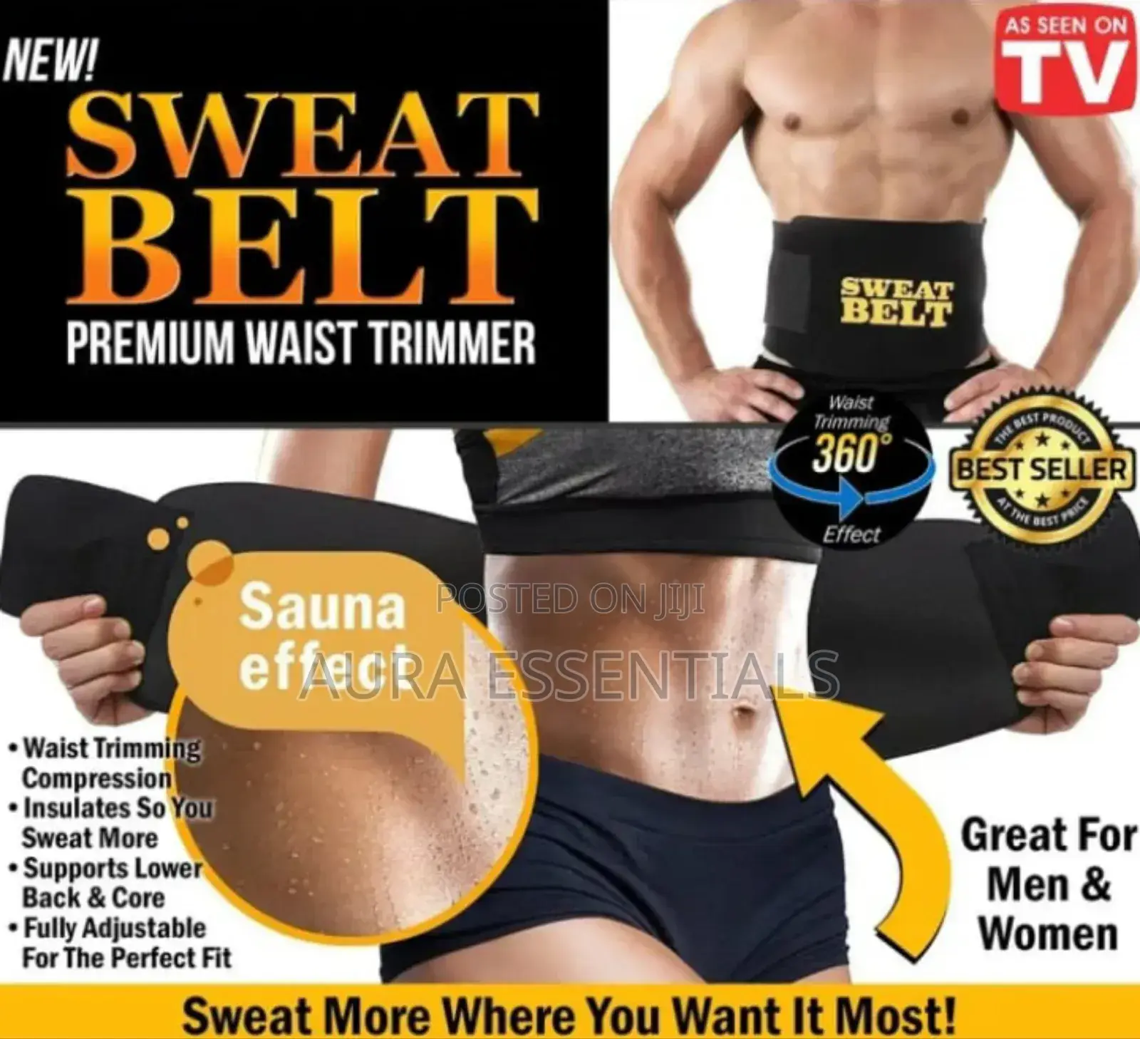 Waist Trimming Sweat Belt