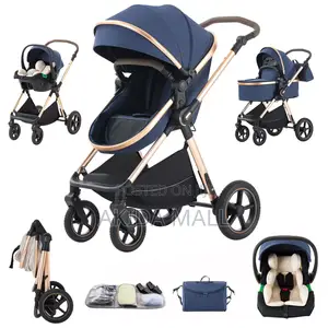 Kidilo 3 in 1 Travel System Baby Stroller, Bag and Car Seat