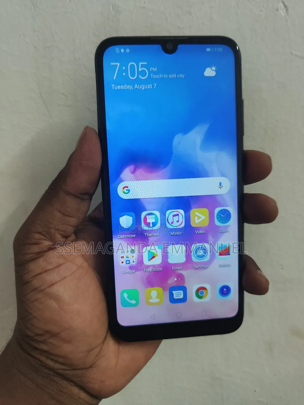 New Huawei Y9 Prime 64 GB Black