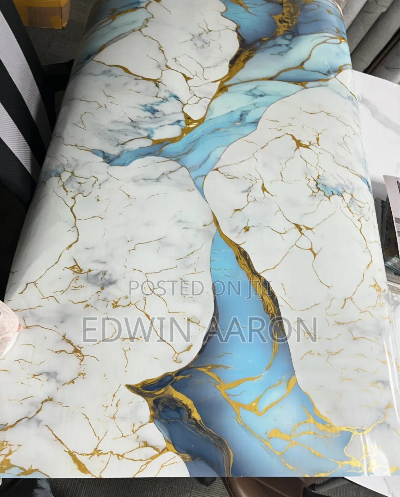 1 Roll of Marble Wallpaper 1.2m X 3m