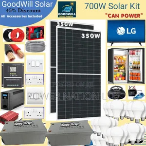 700w Power Nation Solar System Full Kit