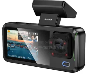 Hoco. Dv15 Tri-Channel Driving Recorder (Dash Cam).