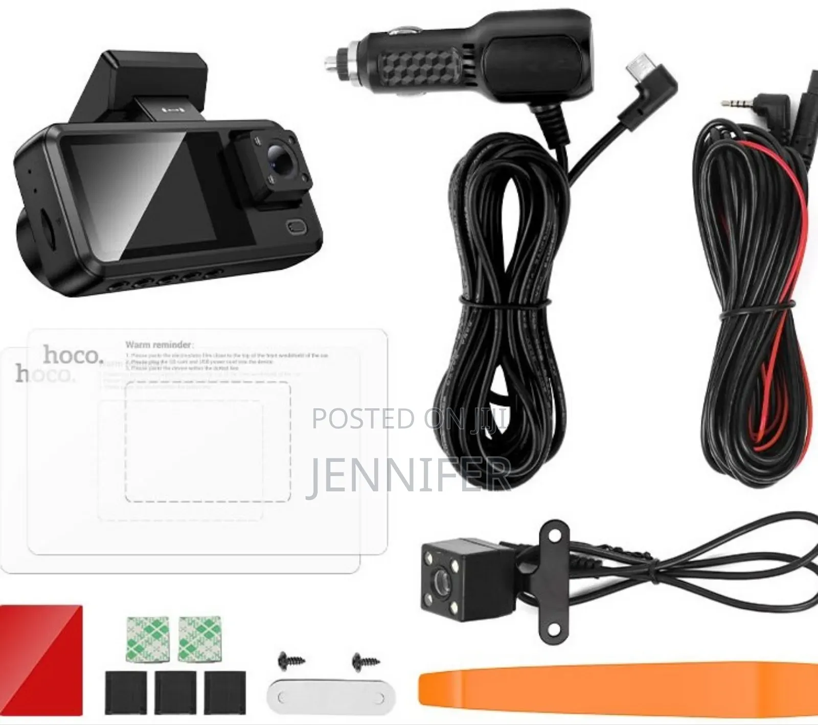 Hoco. Dv15 Tri-Channel Driving Recorder (Dash Cam).