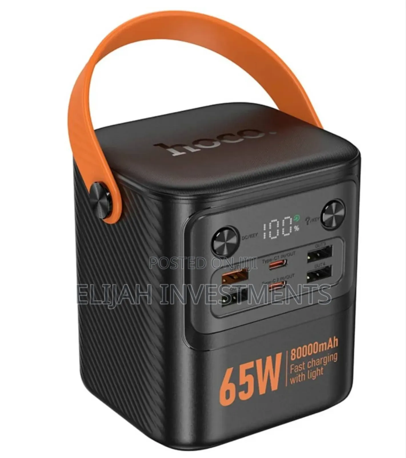 Hoco J152 Pro Intelligentbalance 80000 Large Capacity Power Bank.