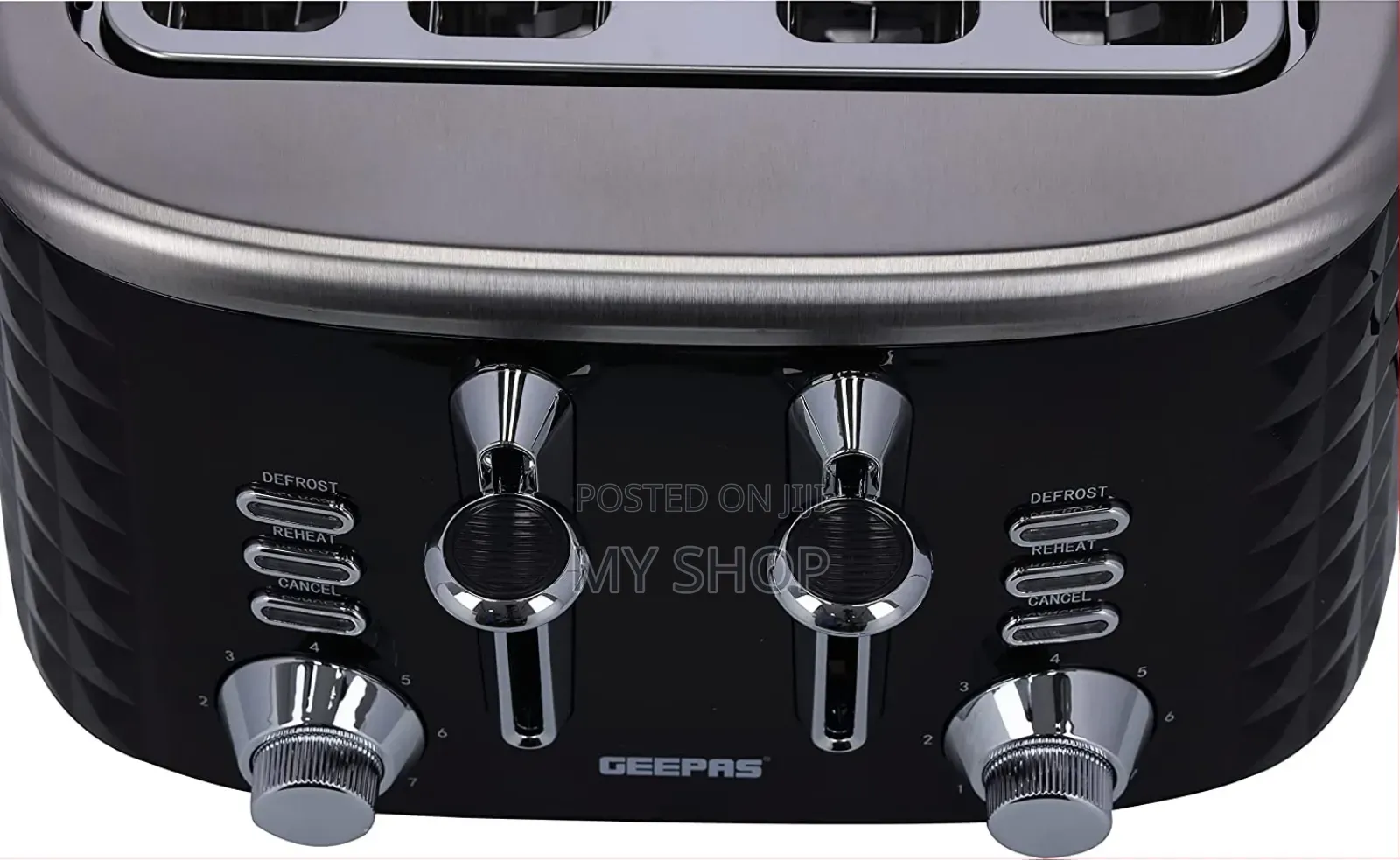 Geepas 4 Slice Bread Toaster Gbt36537