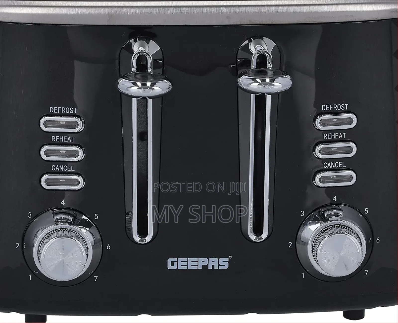 Geepas 4 Slice Bread Toaster Gbt36537