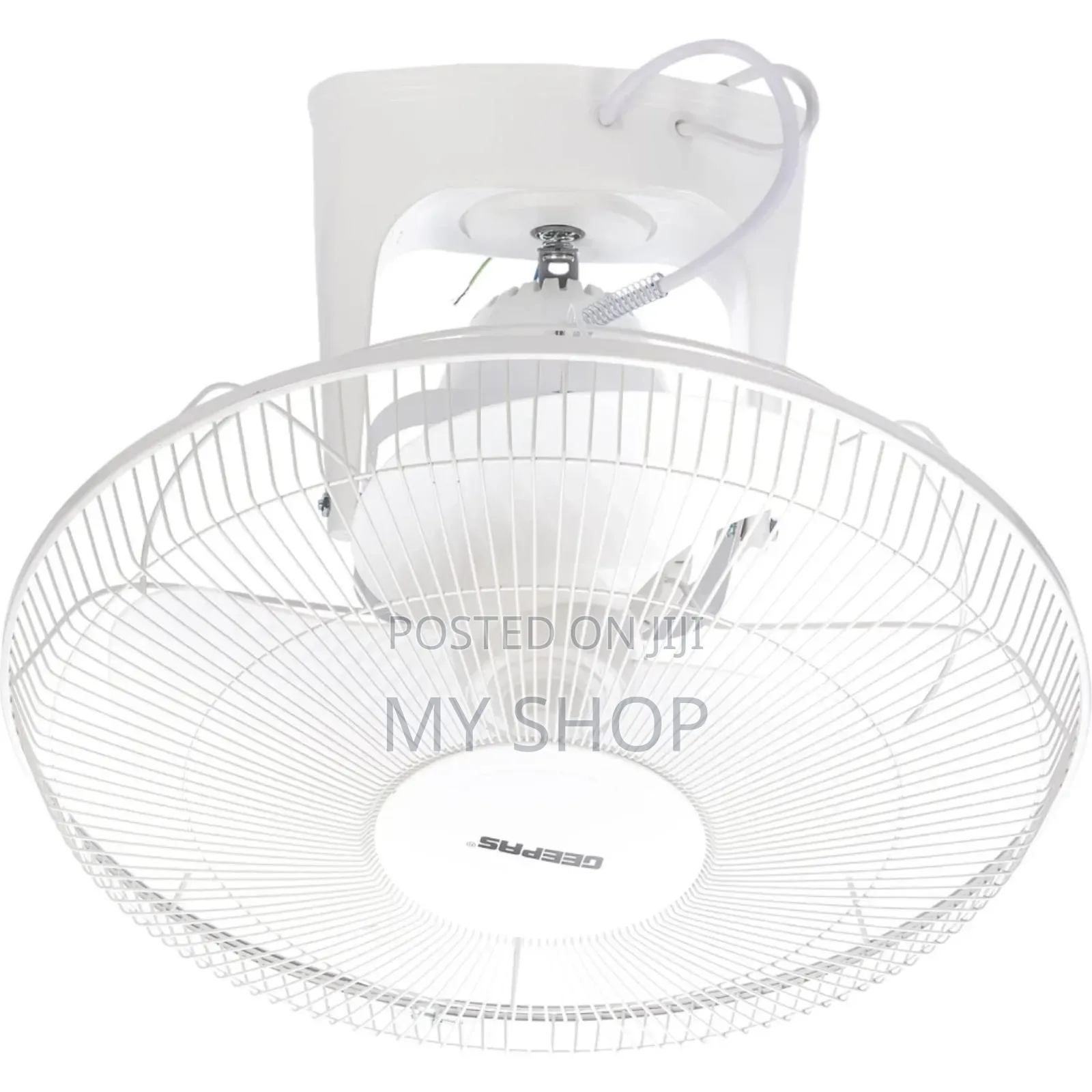 Geepas Orbit Ceiling Fan, White, Gf9607