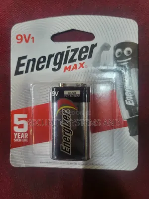 Energizer Max Alkaline 9v Battery, Pack of 1