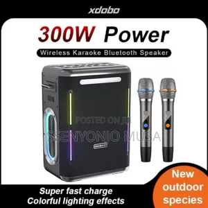 Sino-Band Party Portable Bt Speaker – 300w -24h- Playtime, Waterproof