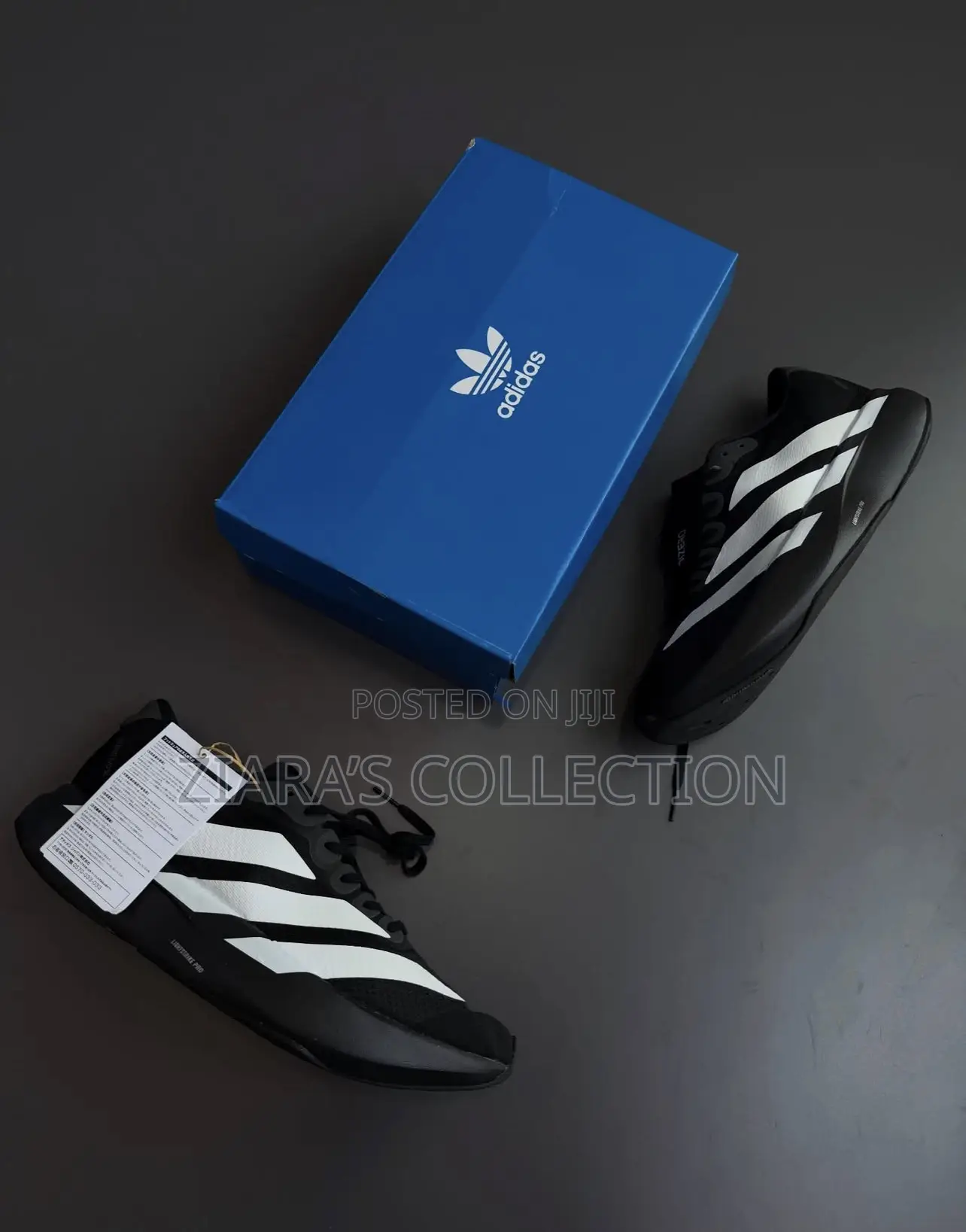 Adidas Adizero Evo Sl Running Shoes In Black And White Colorways