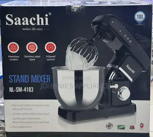 Saarch Electric Stand Mixer With 9 Speed Controls Nl-Sm-4183 10l