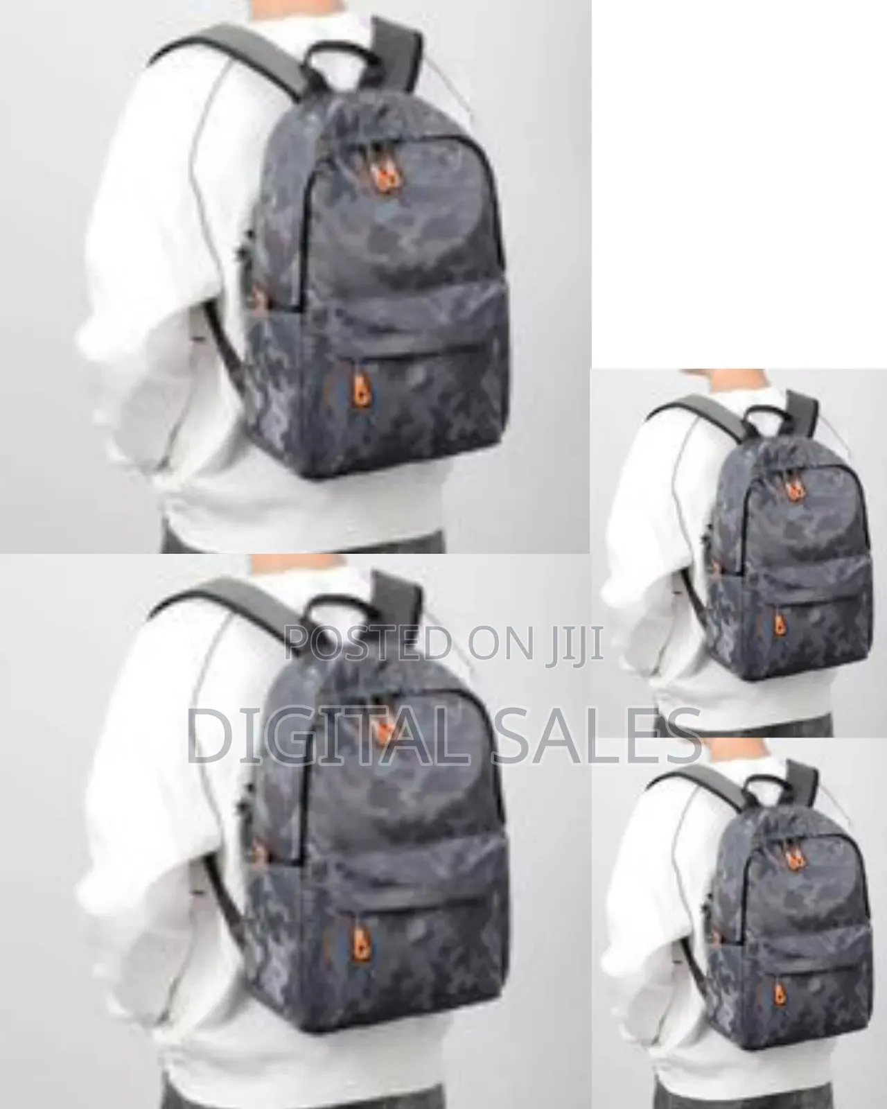 New Backpack for Men, Fashion Camouflage Travel Backpacks