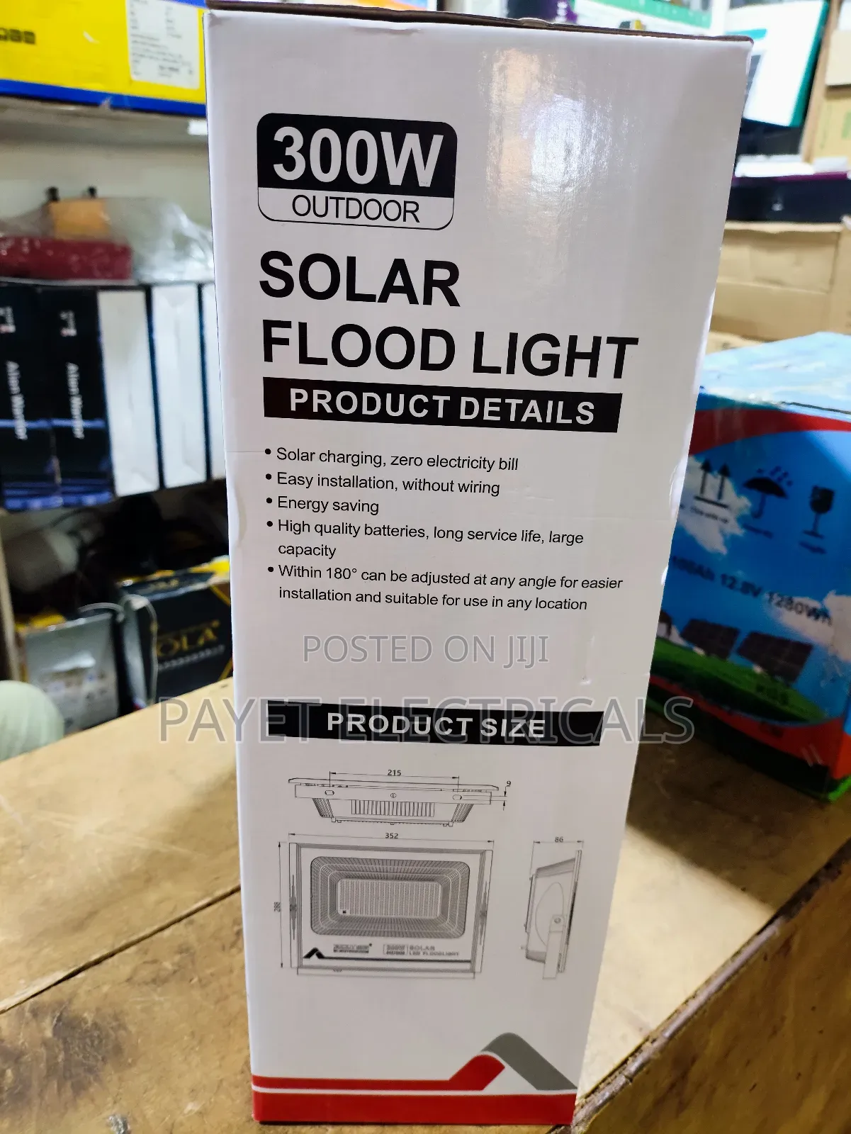 Solar Flood Light for 300watts