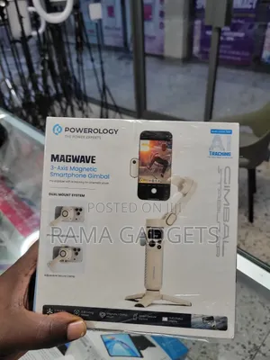 Powerology Mag Wave 3axis Magnetic Smart Phone Gimbal