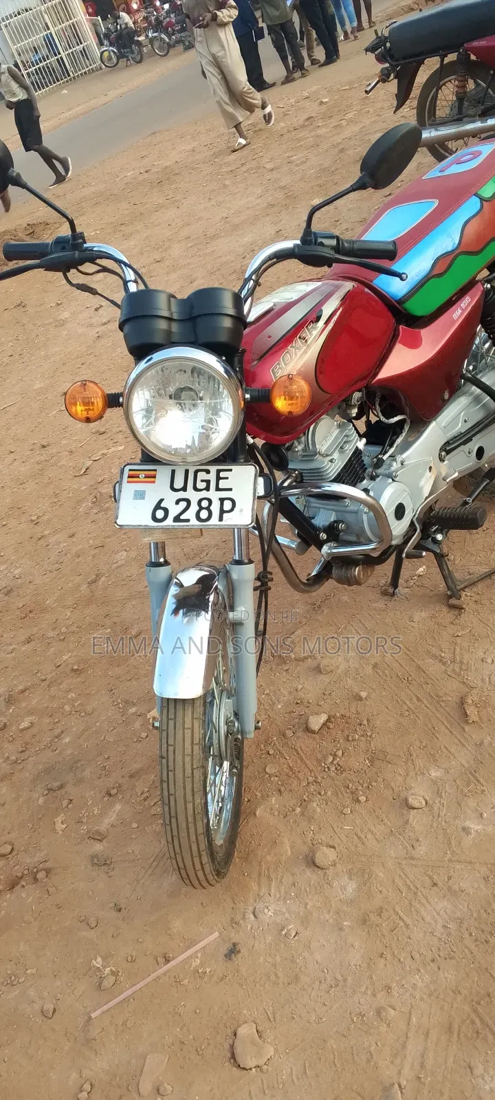 Bajaj Boxer 2024 Red