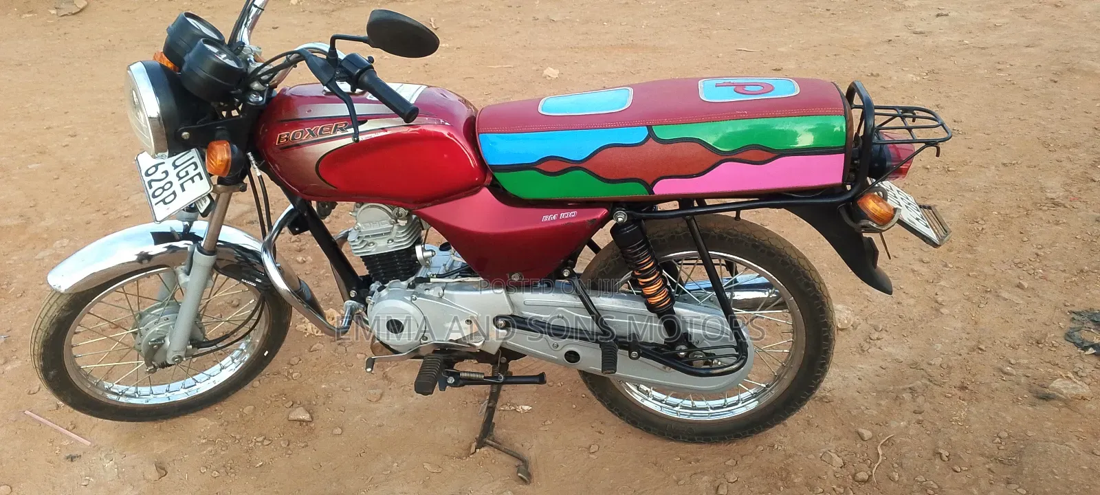 Bajaj Boxer 2024 Red