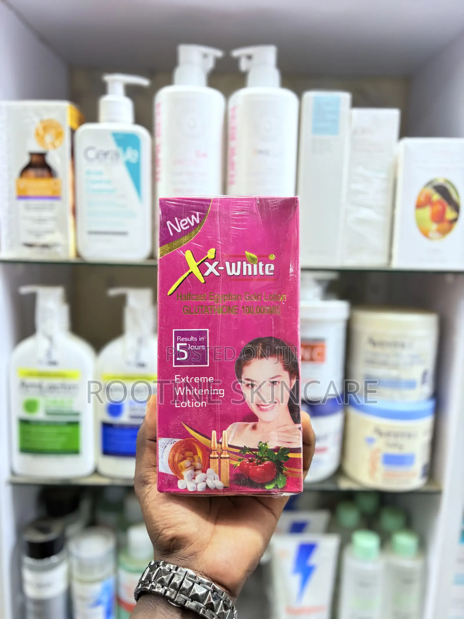 Xx White Halfcast Egyptian Gold Extreme Whitening Lotion
