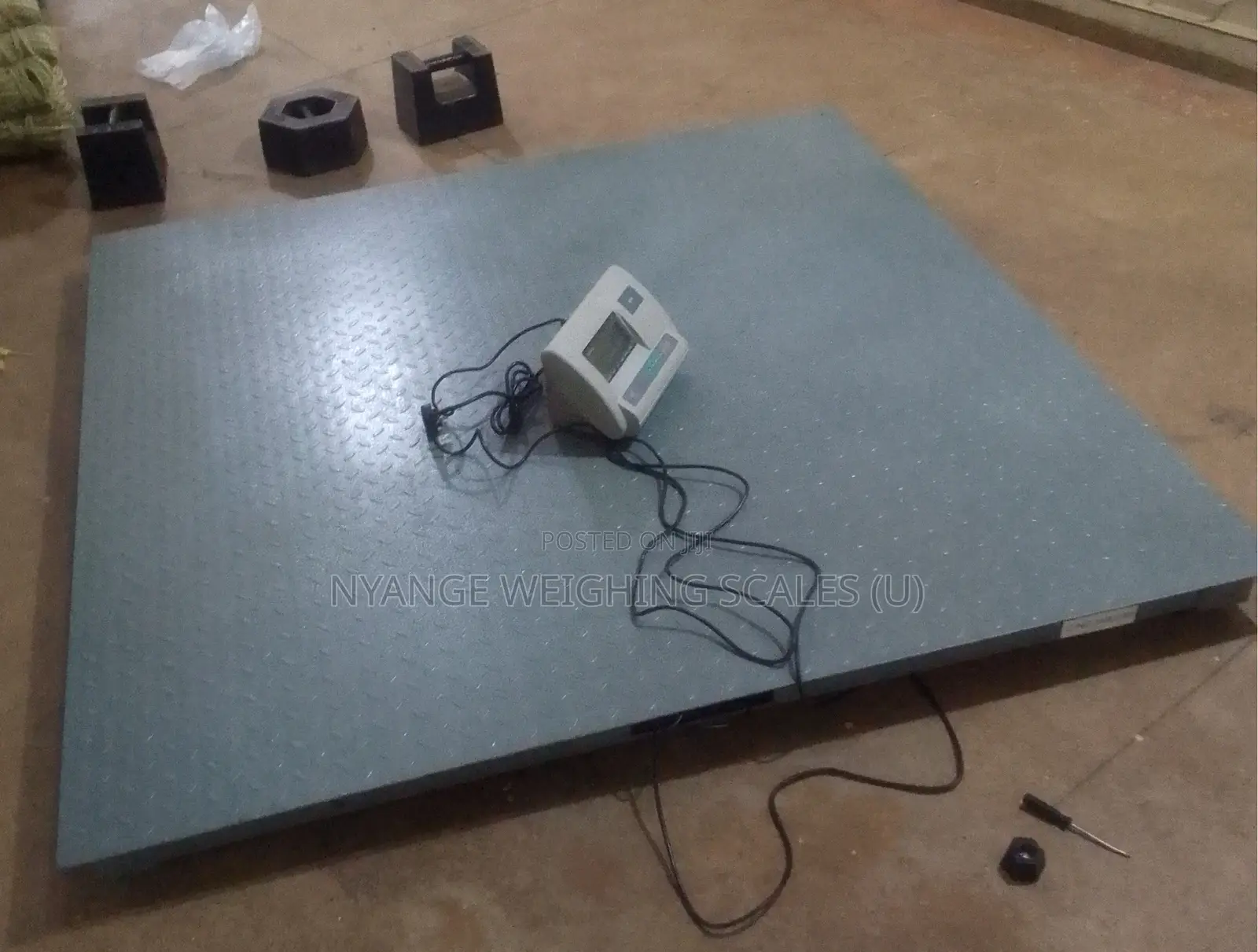 A12/A12e 3tone Heavy Duty Platform Floor Balance Scale