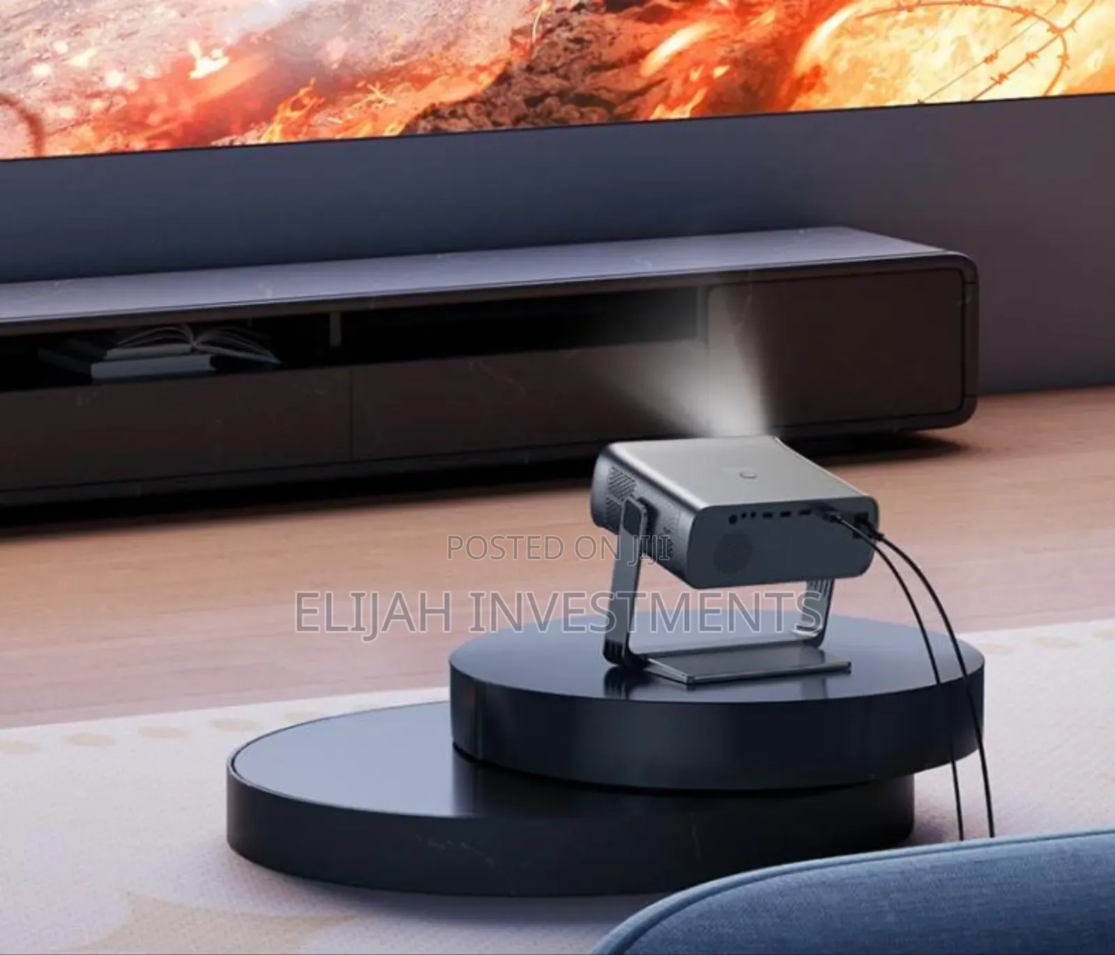 Hoco Dt5 1920x1080p 270ansi Smart Electric Focus Projector