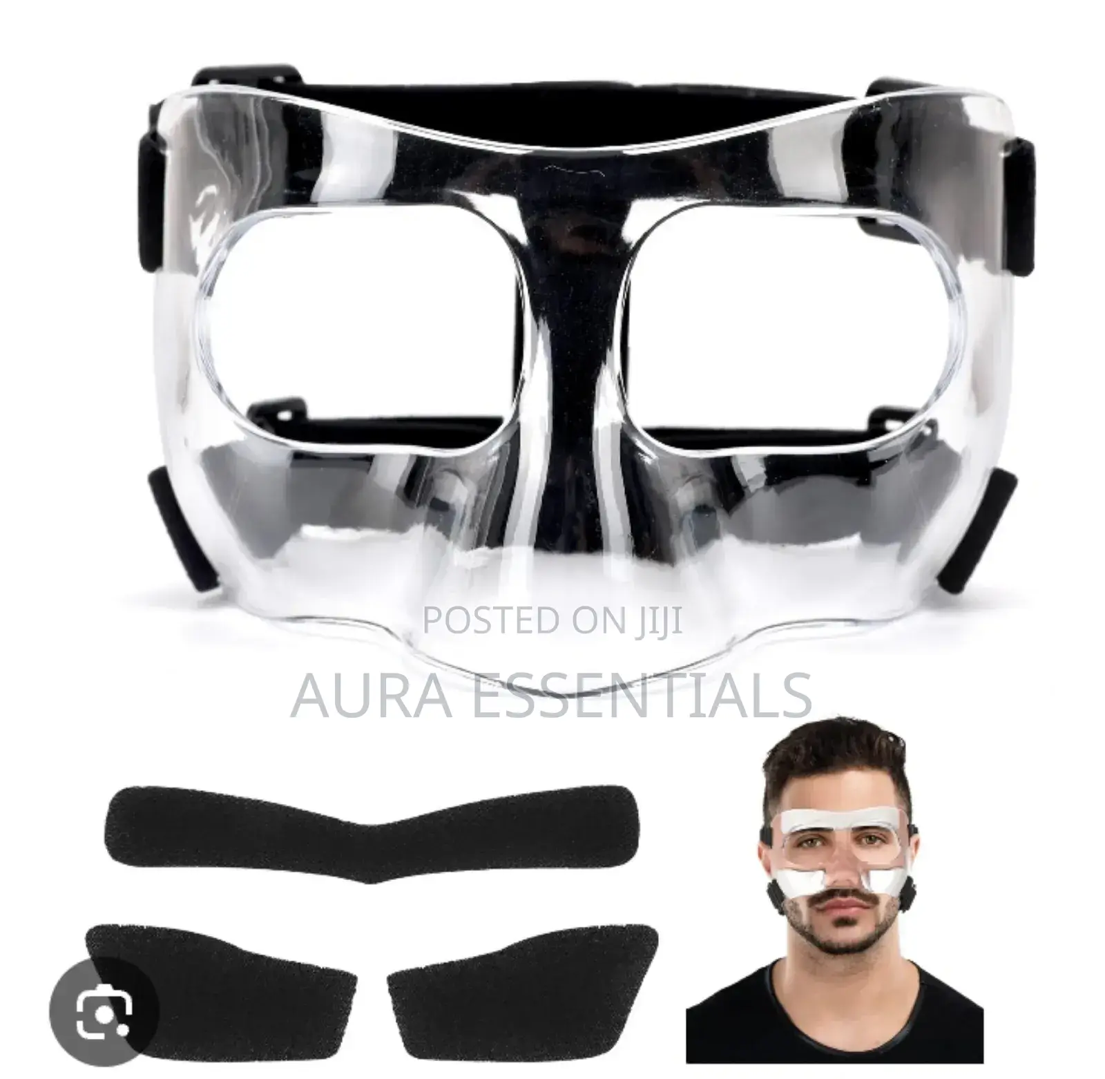 Sports Impact Protection Face Guard