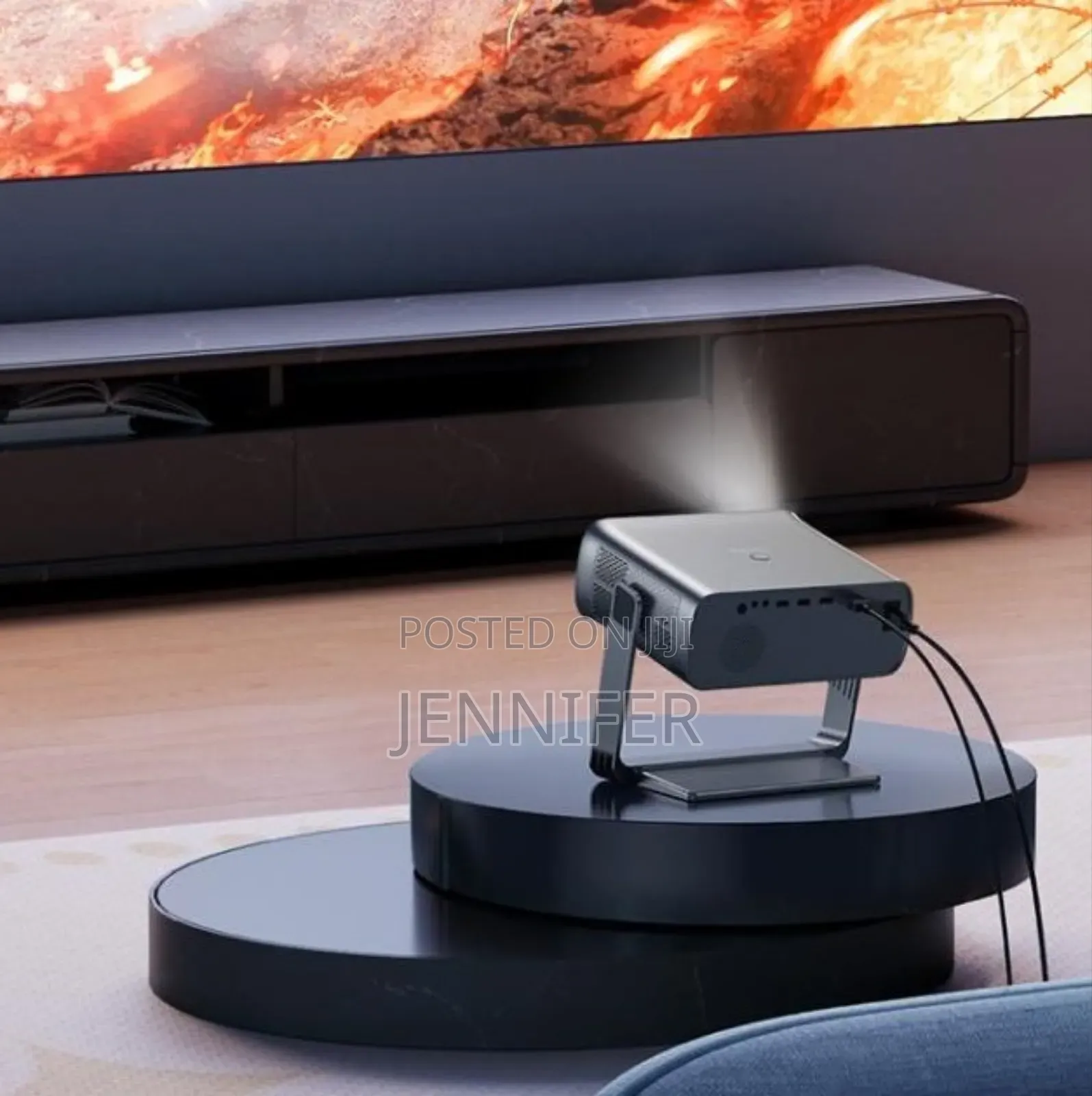 Hoco Dt5 1920x1080p 270ansi Smart Electric Focus Projector