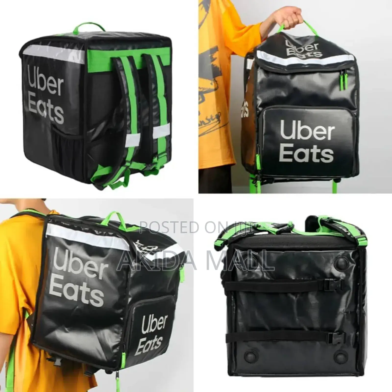 Uber Eats Insulated Food and Beverage Big Size Commercial Delivery Bag