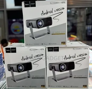 Hoco Dt5 Projector, 1080p Android Version | Wifi 2.4+5g, Bt 5.0/2hdmi