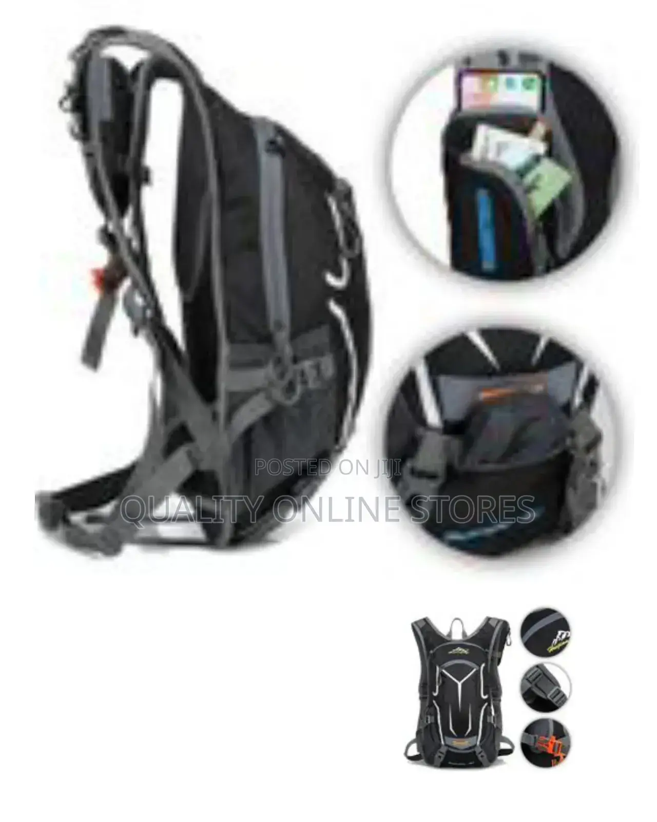 18l Cycling Rucksack Lightweight Bike Backpack Running Daypack
