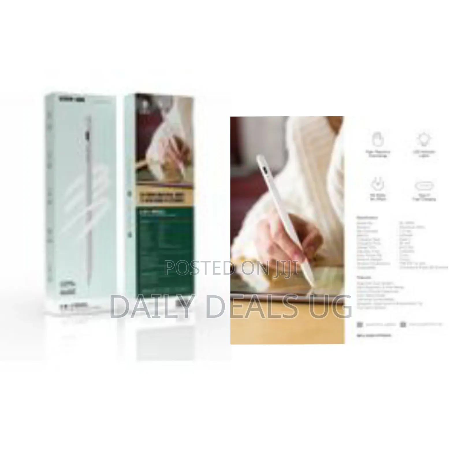 Green Lion 2 in 1 Stylus Pen/Pencil, iPad Mode and Universal Dual