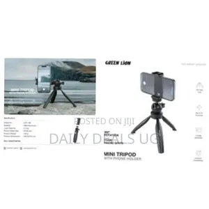 Green Lion Mini 360o Tripod With Phone Holder, 55-85 Mm Phone Holder