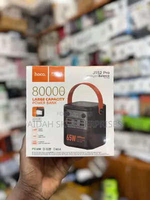 Hoco Pro Power Bank 80000mah 65w Fast Charging