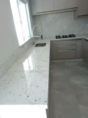 Cararra White Kitchen Worktop Finishing